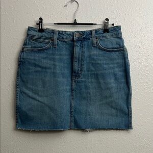 Wrangler Classic Blue Denim Mini Skirt